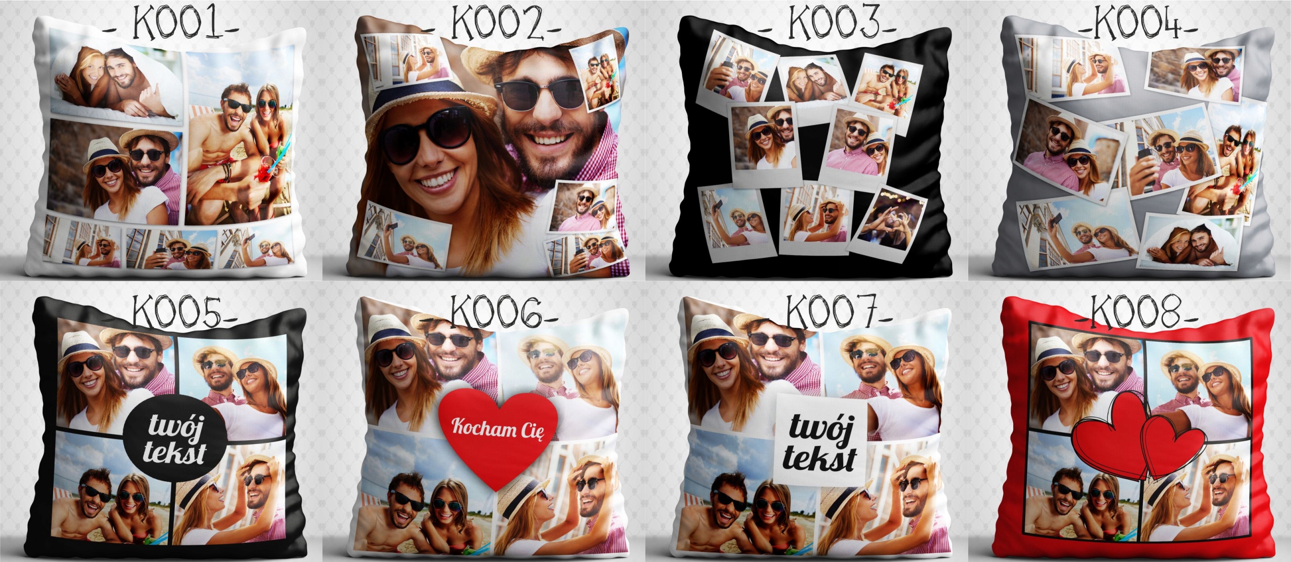 Poduszka XXL z Twoim zdjęciem foto nadruk prezent Długość 50 cm