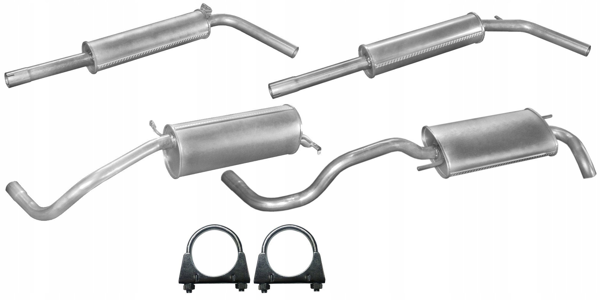 Vw Volkswagen Polo 1.0 1.3 1.4 1.6 1994-2001 Tlumič Komplet