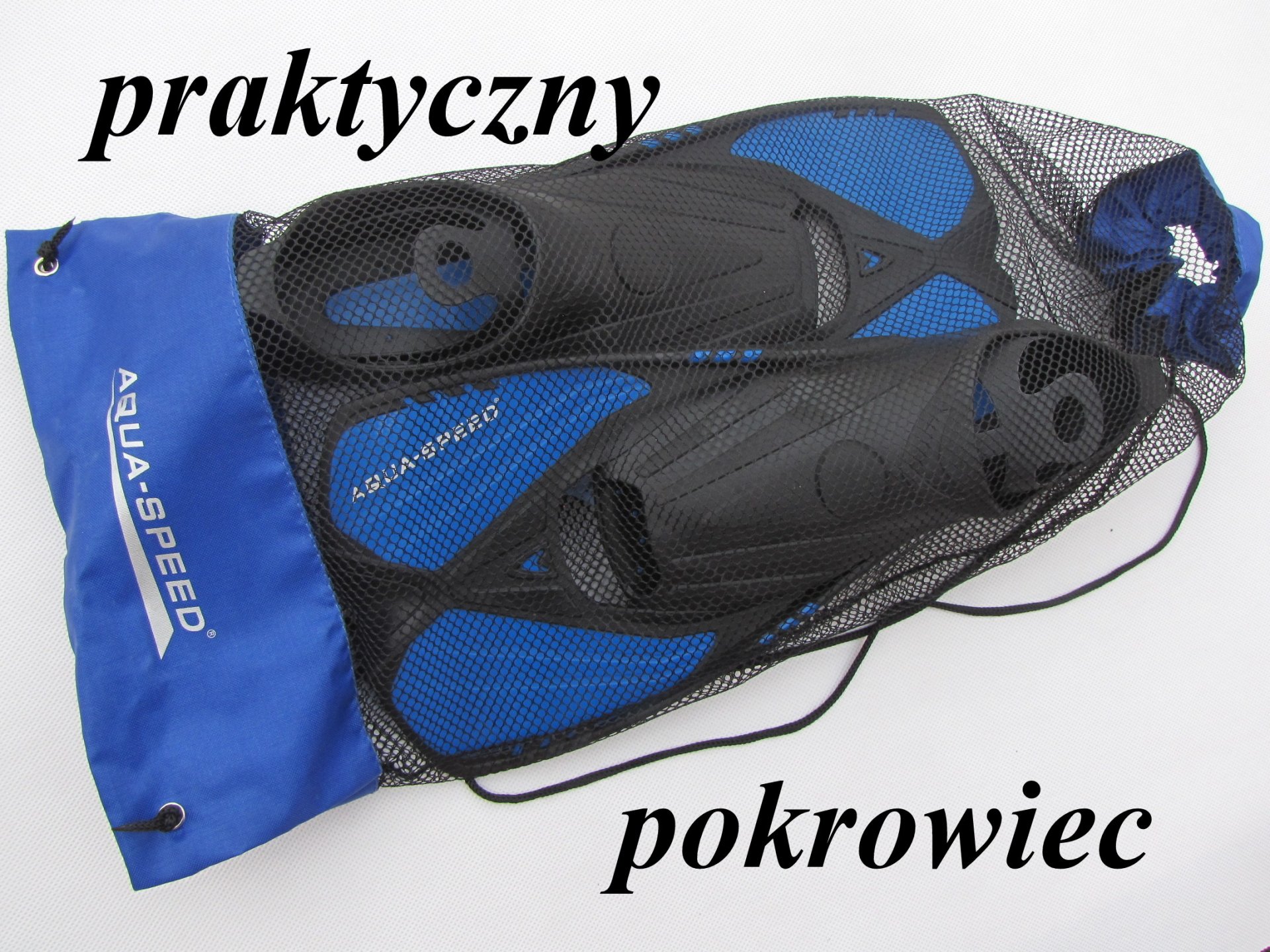 Krótkie PŁETWY TRENINGOWE na basen ACTION 40/41 Model ACTION 40/41