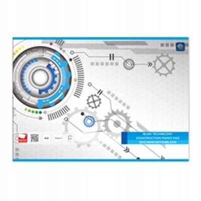 Interdruk Blok Techniczny A4 biały 10 kartek EAN (GTIN) 5902277070005