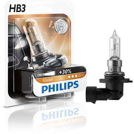

Philips Żarówka HB3 Vision 65W +30% więcej światła
