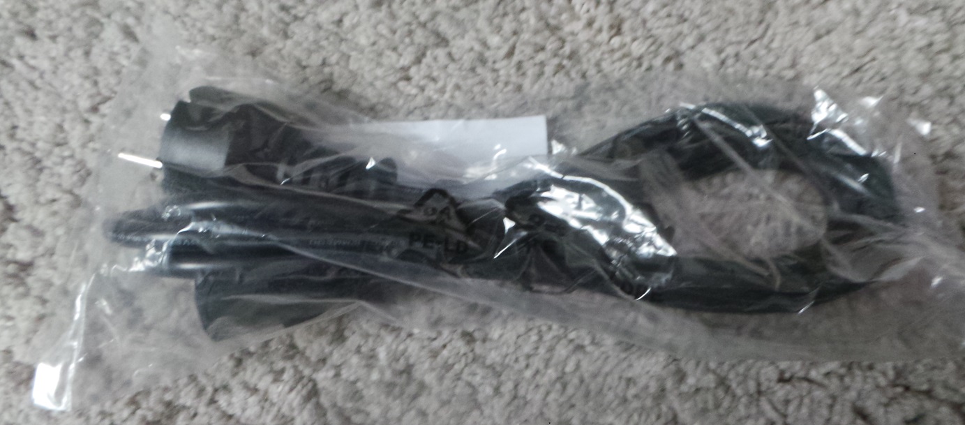 ORYGINALNY KABEL ZASILAJĄCY WYSOKA JAKOŚĆ Marka DELL