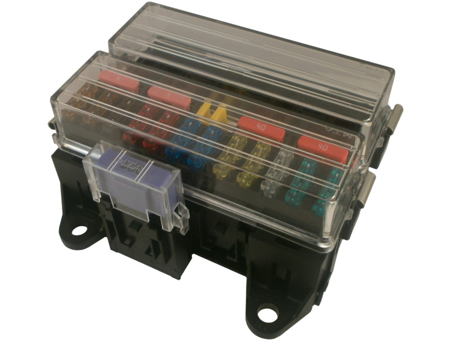 SKRZYNKA BEZPIECZNIKOW 16 UNI MAXI PRZEKAZNIKOW 4 Part number ID658