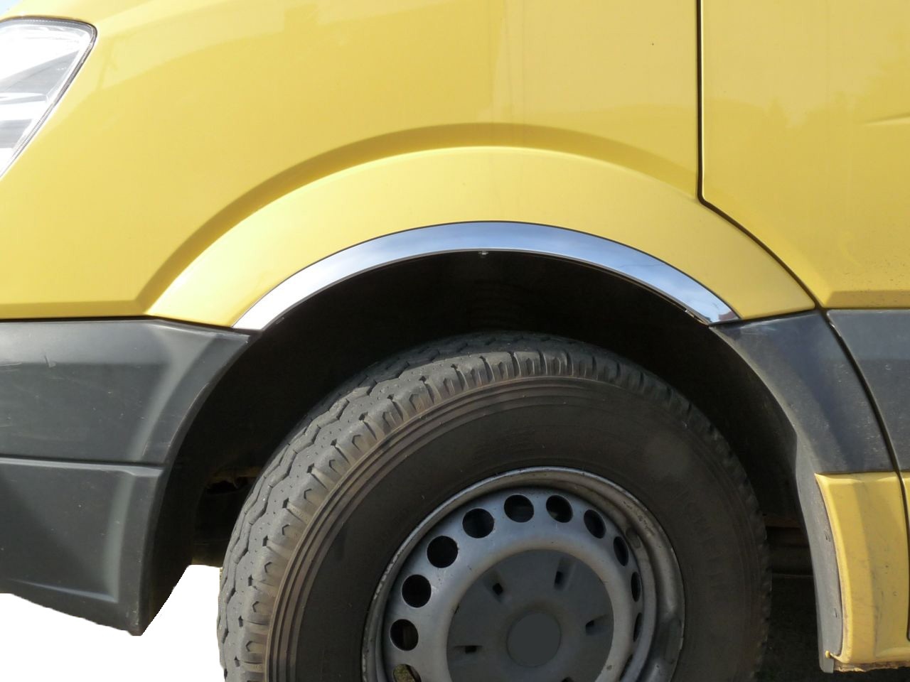 Nakładki na błotniki Mercedes Sprinter Chrom Listw Producent inny