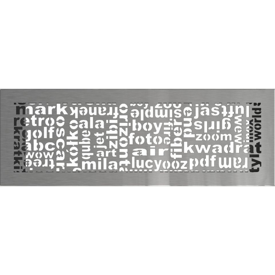 Krbová Mriežka 17x49 Abc Brúsená Ventilačná