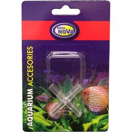 

Aqua Nova Złączka do wężyka 4/6mm czwórnik 2szt