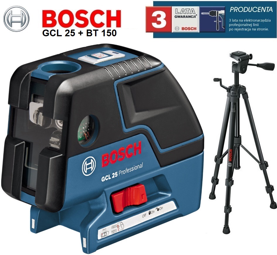 BOSCH GCL 25 Professional LASER WIELOFUNKCYJNY Marka Bosch