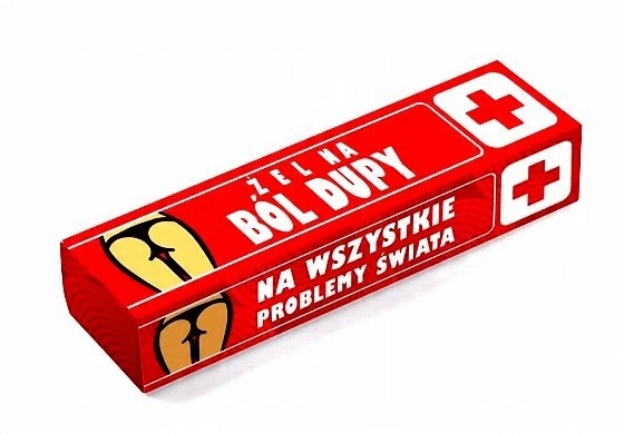 

Żel Na Ból Dupy Śmieszny 18 Kawalerski