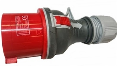 

Wtyczka Wtyka Siłowa 32A 5P 32/5 Powlek Gumą 13507