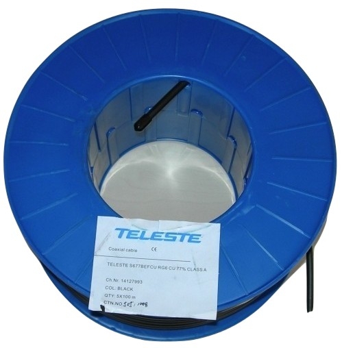 

Kabel Antenowy Tv Sat Cu Teleste ziemny żel 50m