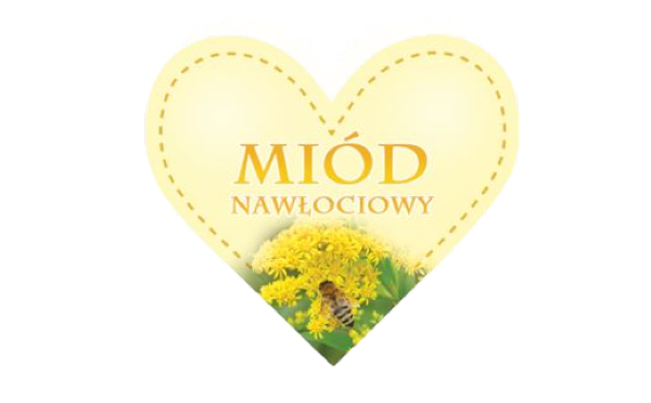 

Etykiety 50 szt Serce - Miód nawłociowy
