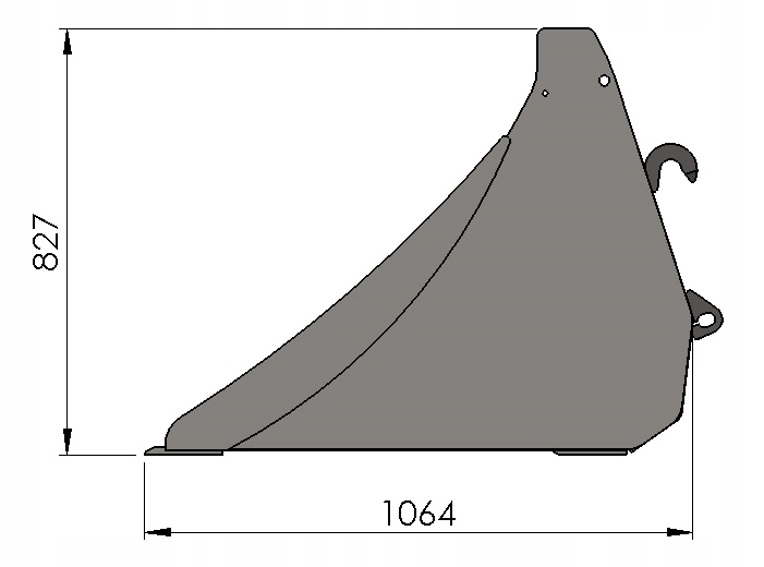 Szufla Lyzka Wzmocniona HYDRAMET Euro Ramka Parts manufacturer n Hydramet