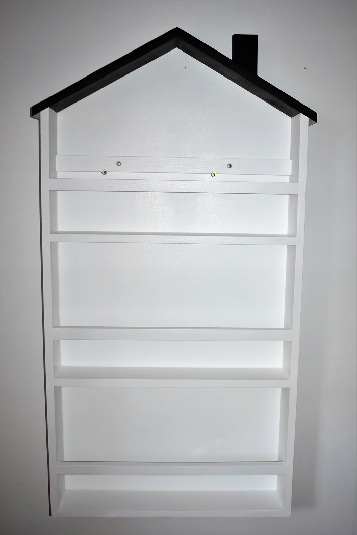 Półka na książki domek Szerokość mebla 60 cm