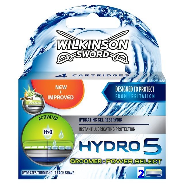 Wilkinson Sword Hydro 5 zastřihovač vlasů Power 3 ks Uk/d