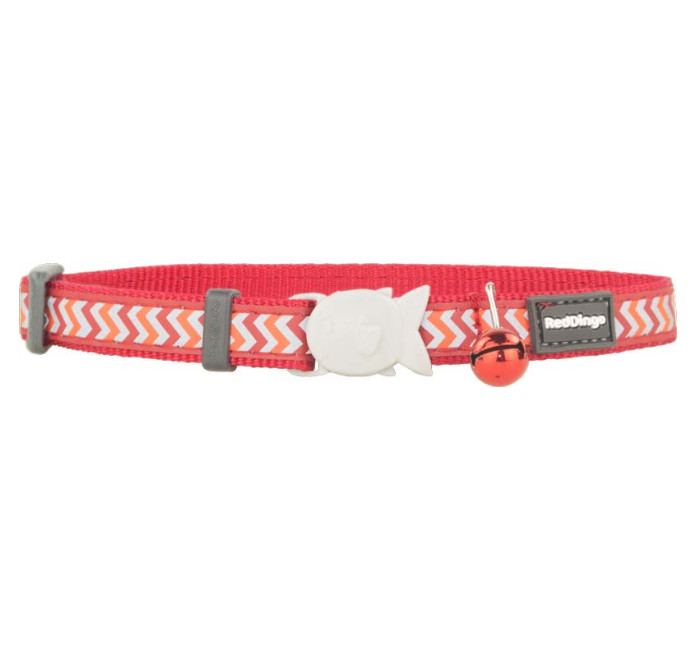 

Obroża dla kota Czerwona Red Dingo 12mm/20-32cm