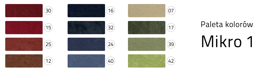 KRZESŁO KRZESŁA ISO MIKROLUX - NOWY MODEL !! Głębokość mebla 46 cm