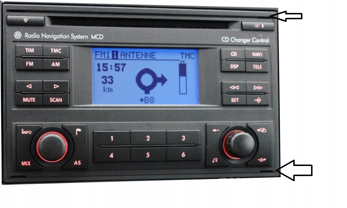 KLUCZE MONTAŻOWE DO RADIA VW AUDI FORD MERCEDES Kod producenta 1648