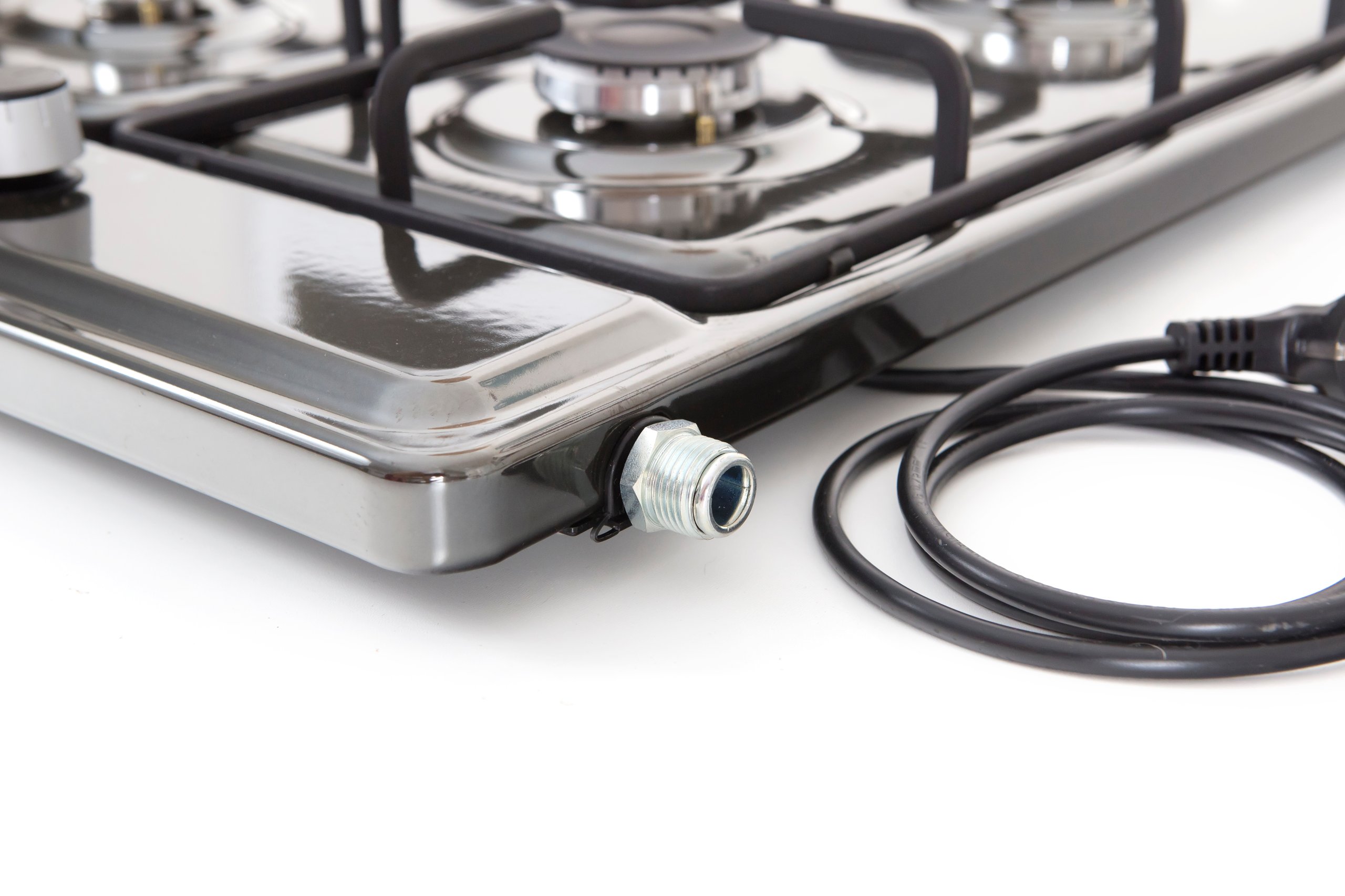 PŁYTA GAZOWA KUCHNIA KUCHENKA Z ZAPALARKĄ INOX Marka Ravanson