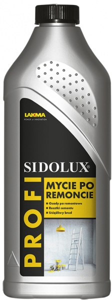 

Sidolux Profi Mycie Po Remoncie 1L Remont