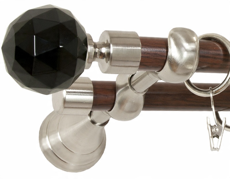 

Karnisz Crystal 440 cm Podwójny 4,4 karnisze fi 19