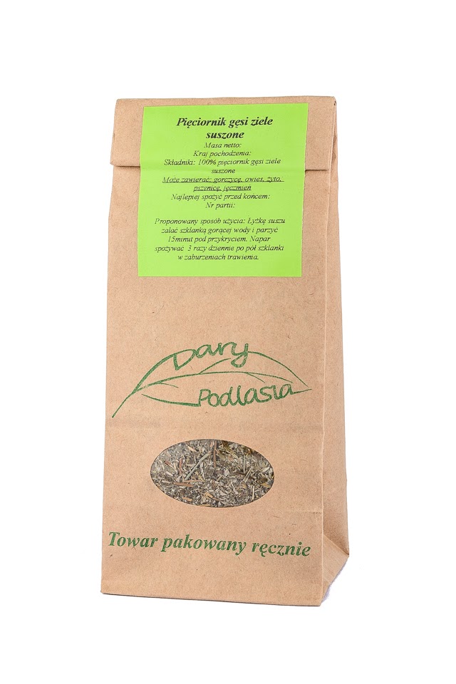 

Pięciornik gęsi ziele Srebrnik -200g-Dary Podlasia