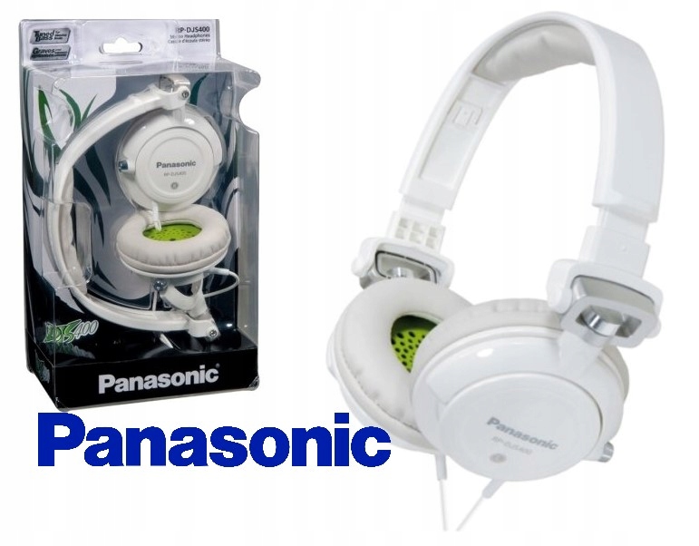 Słuchawki Panasonic RP-DJS400 białe