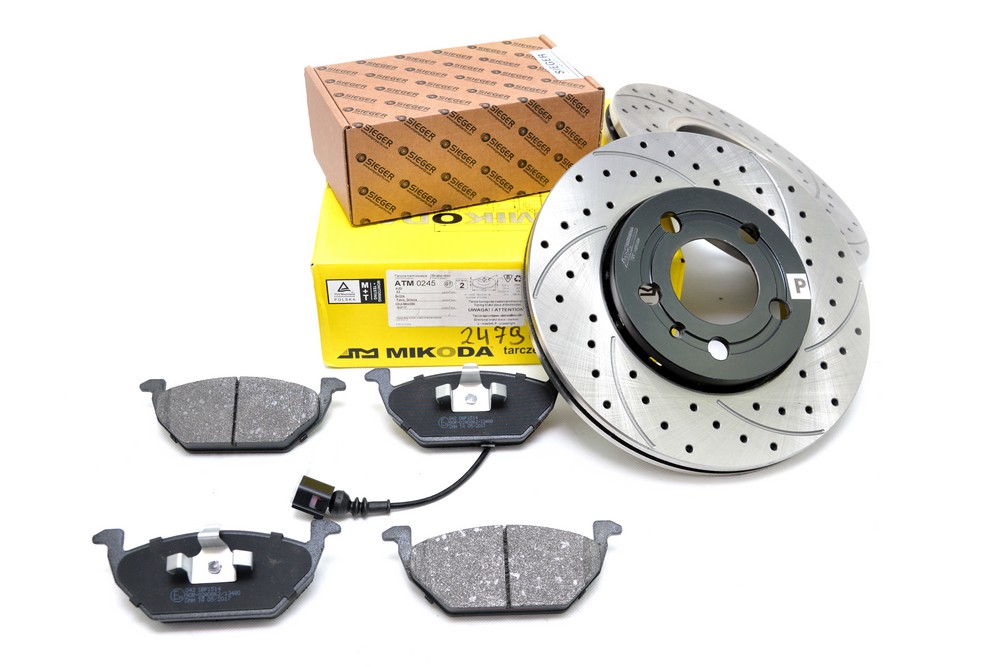 Тюнінгові диски колодки передні Audi A3 і 8L 96-03R.