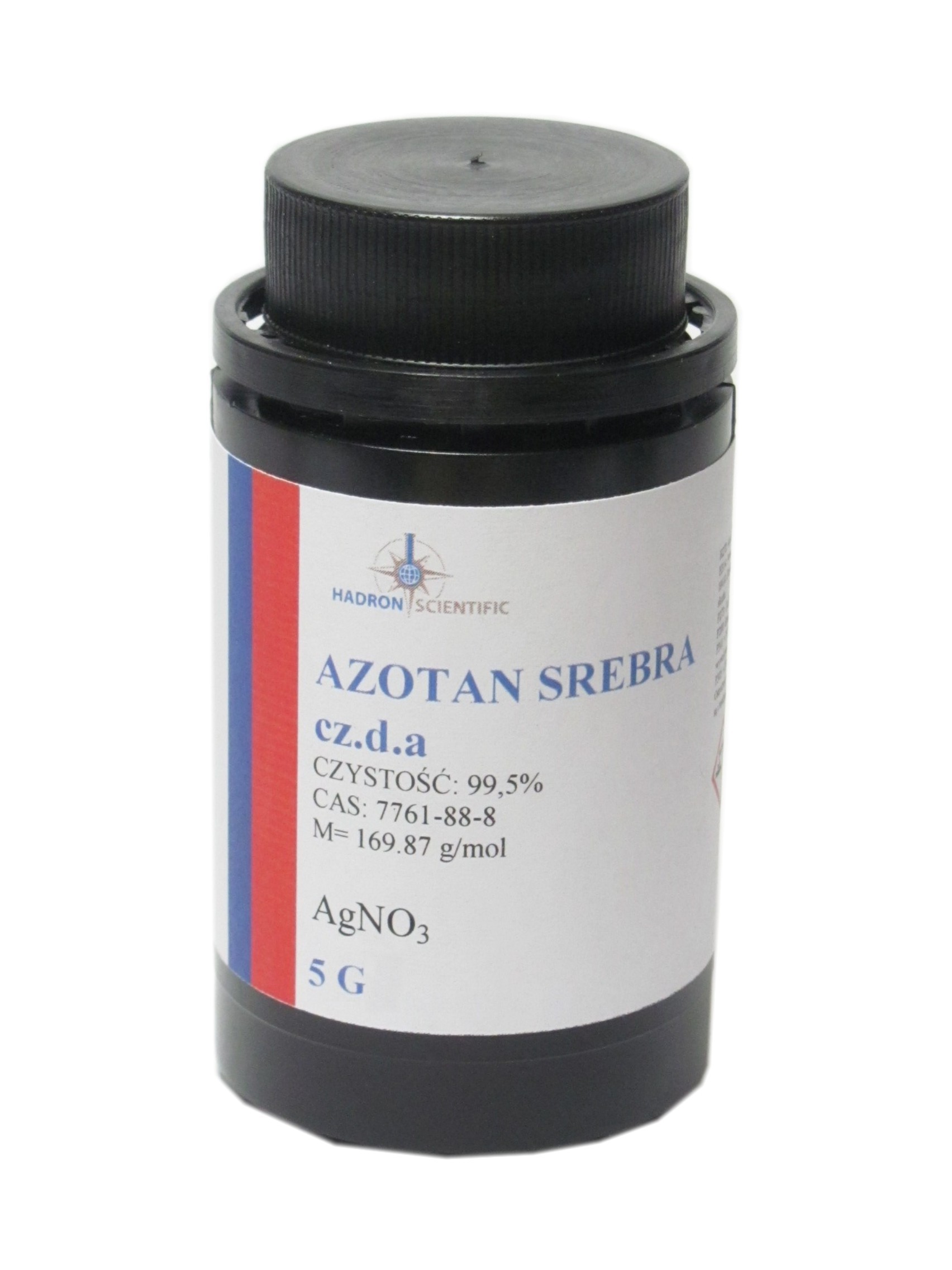 

Azotan Srebra Cz.d.a. 5 G