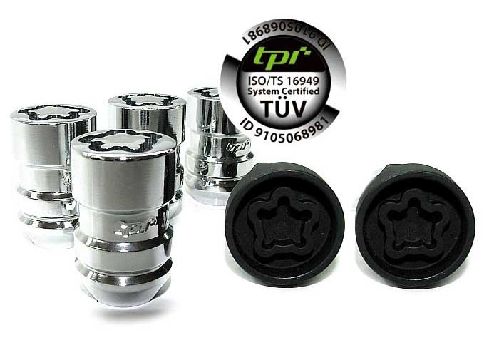 NAKRETKI KUTE ZABEZPIECZAJACE TPI CHROM 20szt Weight with packaging 0 01 kg