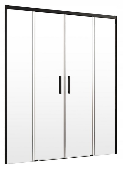 Drzwi prysznicowe Idea Black Dwd 150x200,5 Radaway