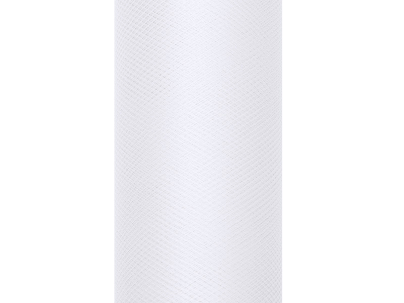 Tiul Ślub Chrzest Komunia 30cmx9metrów TUTU pompon