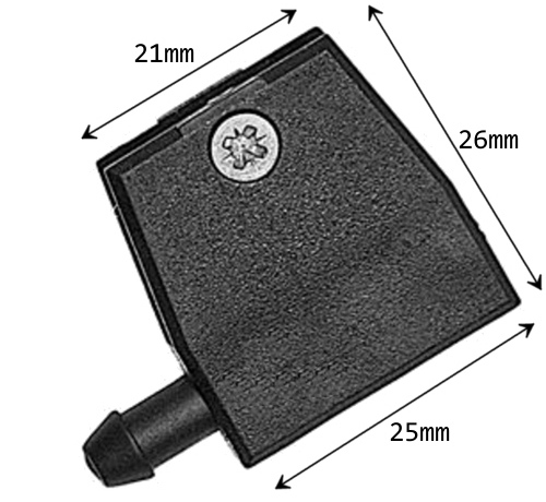 ZESTAW SPRYSKIWACZY DYSZA NA RAMIĘ WYCIERACZKI Producent części Car-Max