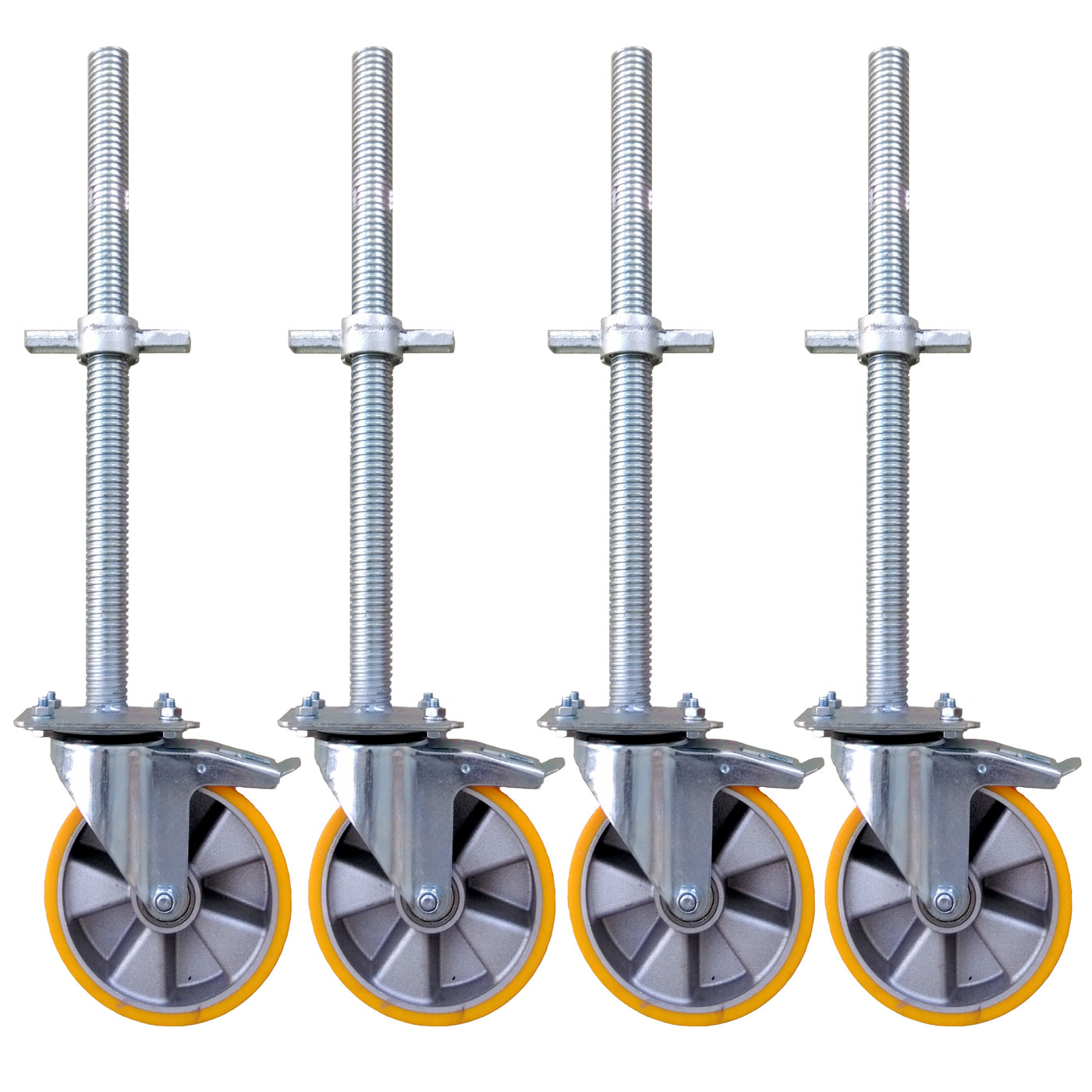 Kola, kolečko, Stohování, Lešení, 4 KS/900 Kg