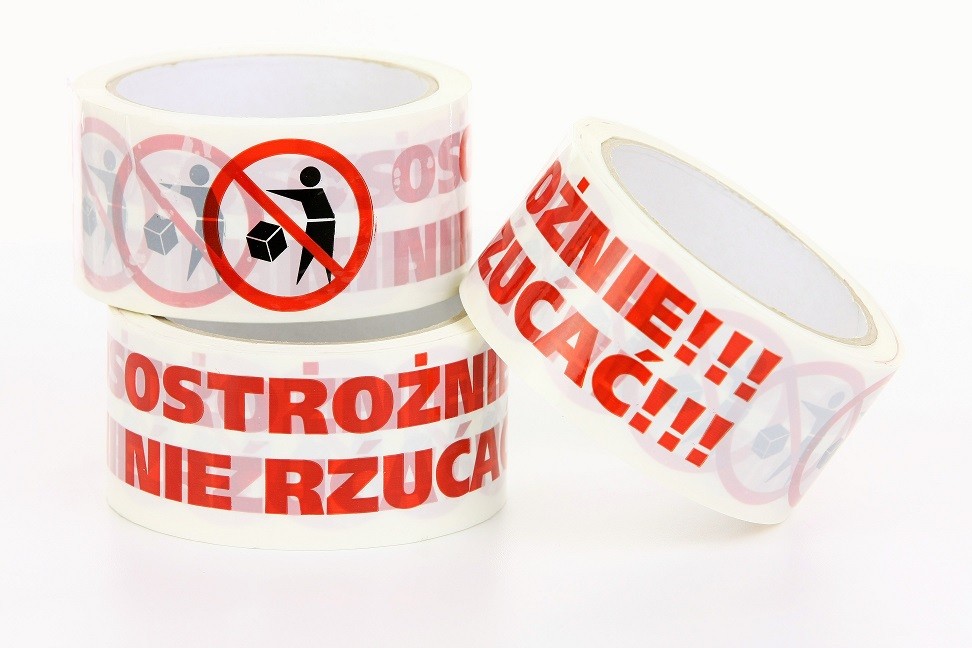 

Taśma Ostrożnie Nie Rzucać 48mm/60y 1szt. Propack