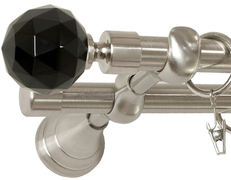 

Karnisz Crystal 300 cm Podwójny 3,0 karnisze fi 19