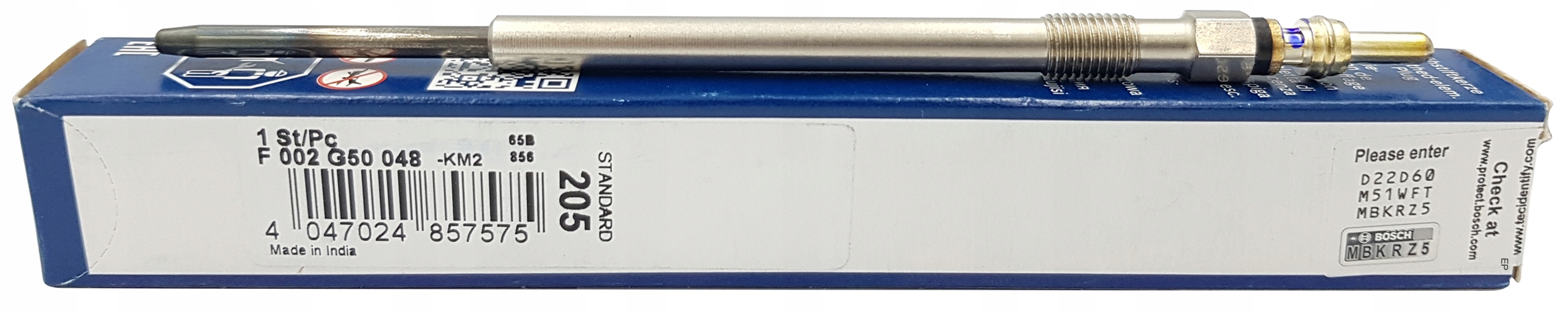 JUMPER DUCATO DAILY BOXER 3.0 ŚWIECA ŻAROWA 4 SZT Producent części Bosch