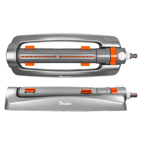 Oscilačný Záhradný Zavlažovač 18 Trysiek, Kovový