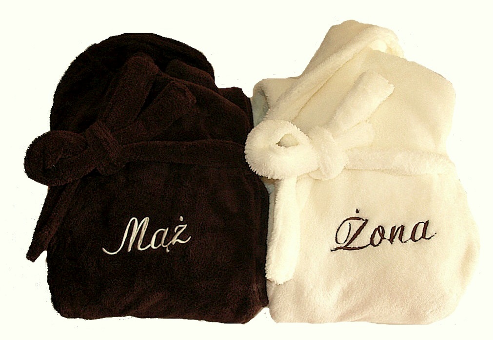 2 банные халаты с ВЫШИВКОЙ - подарок на СВАДЬБУ, ЮБИЛЕИ