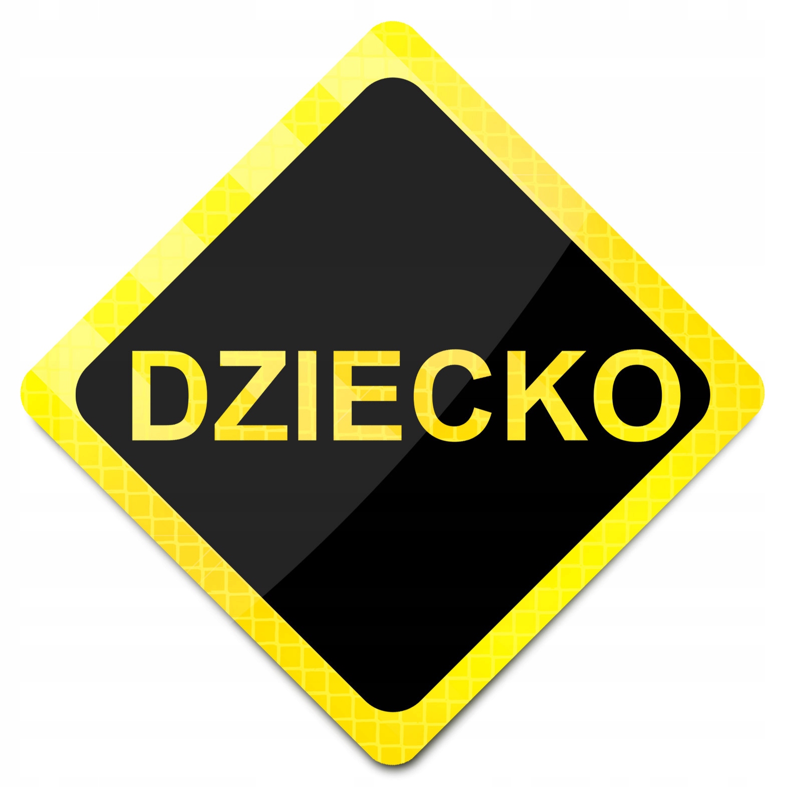 

Odblaskowy Magnes Uwaga Dziecko Na Auto Samochód