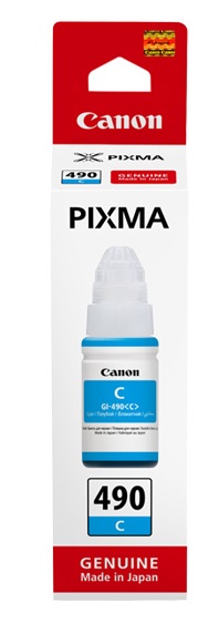 

Tusz Canon GI-490C Cyjan Oryg. G1400 G2400 G3400