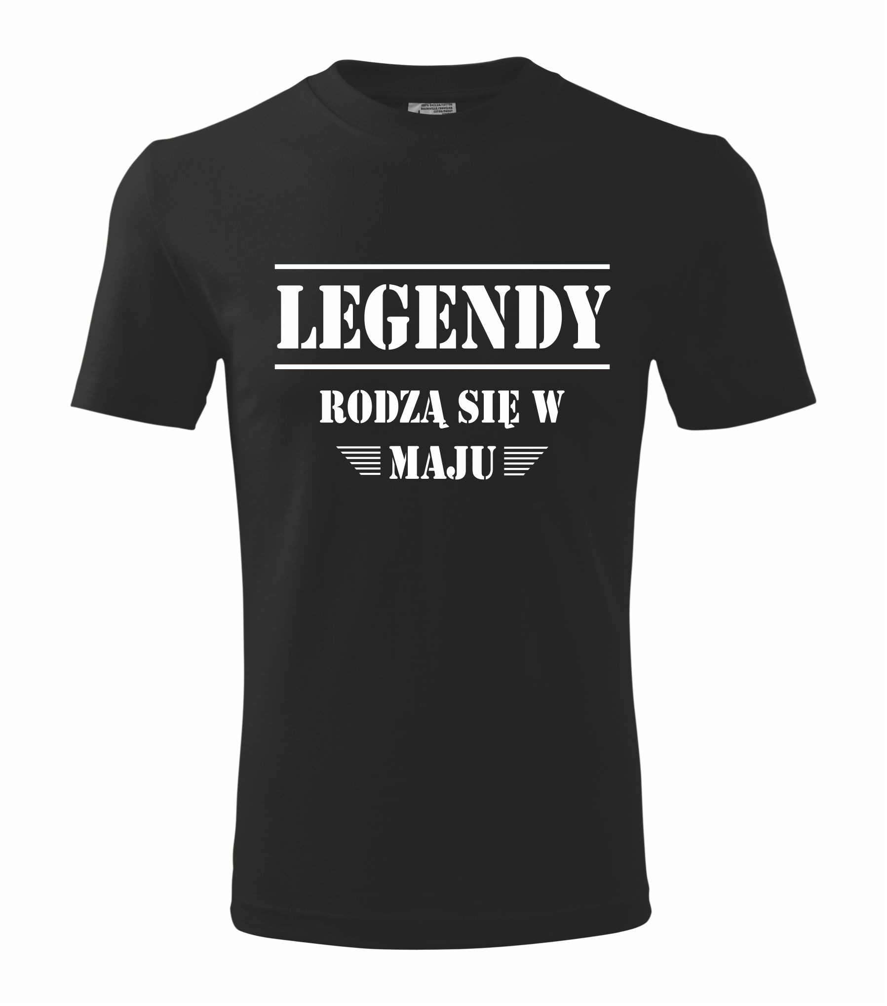 

Koszulka urodziny Legendy rodzą się w maju M