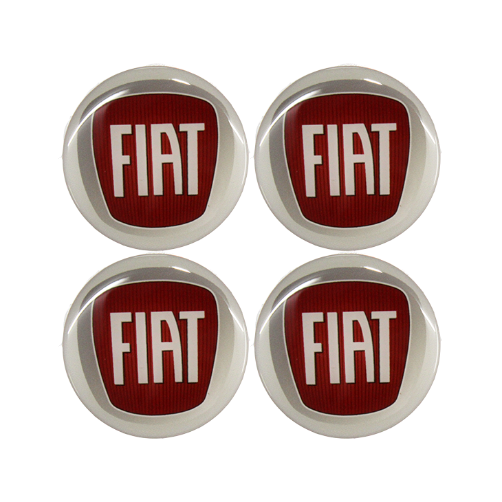 

Emblemat Logo Znaczek 3D Fiat 50 mm 4szt