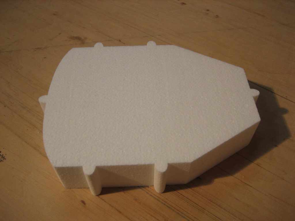 ZAŚLEPKA STYROPIAN DO STOPÓW PŁYTA ŻERAŃSKA I INNE Kształt okrągłe