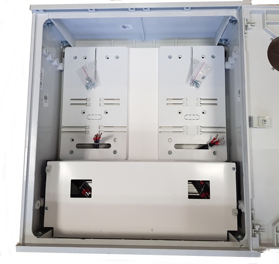 Skrzynka Złącze Pomiarowe 2 liczniki Incobex Uv IP44 Rozdzielnica nr8