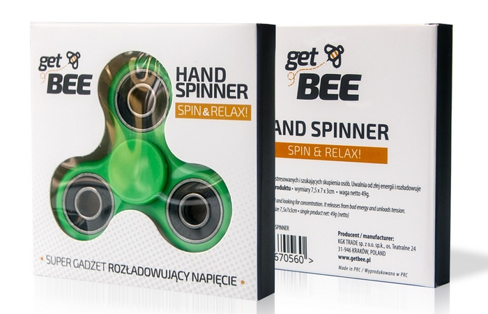 4 ŁOŻYSKA FIDGET SPINNER 5 KOLORÓW HIT 2017 Płeć chłopcy dziewczynki