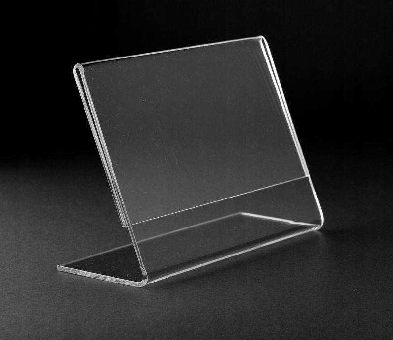 CENÓWKA STOJAK NA CENĘ OPIS 8x5cm (POZIOM) z PLEXI Marka Starplex