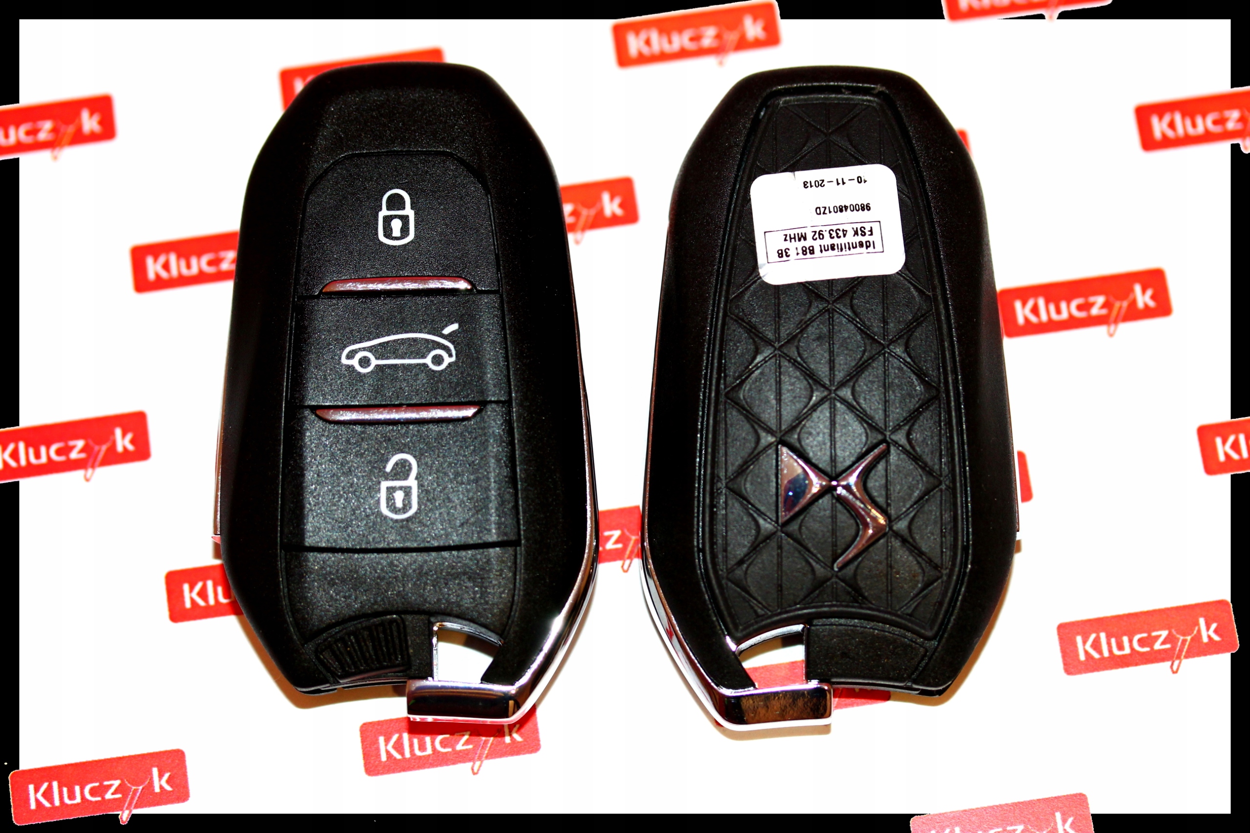 KLUCZYK CITROEN DS4 KODOWANIE KEYLESS MOKOTÓW
