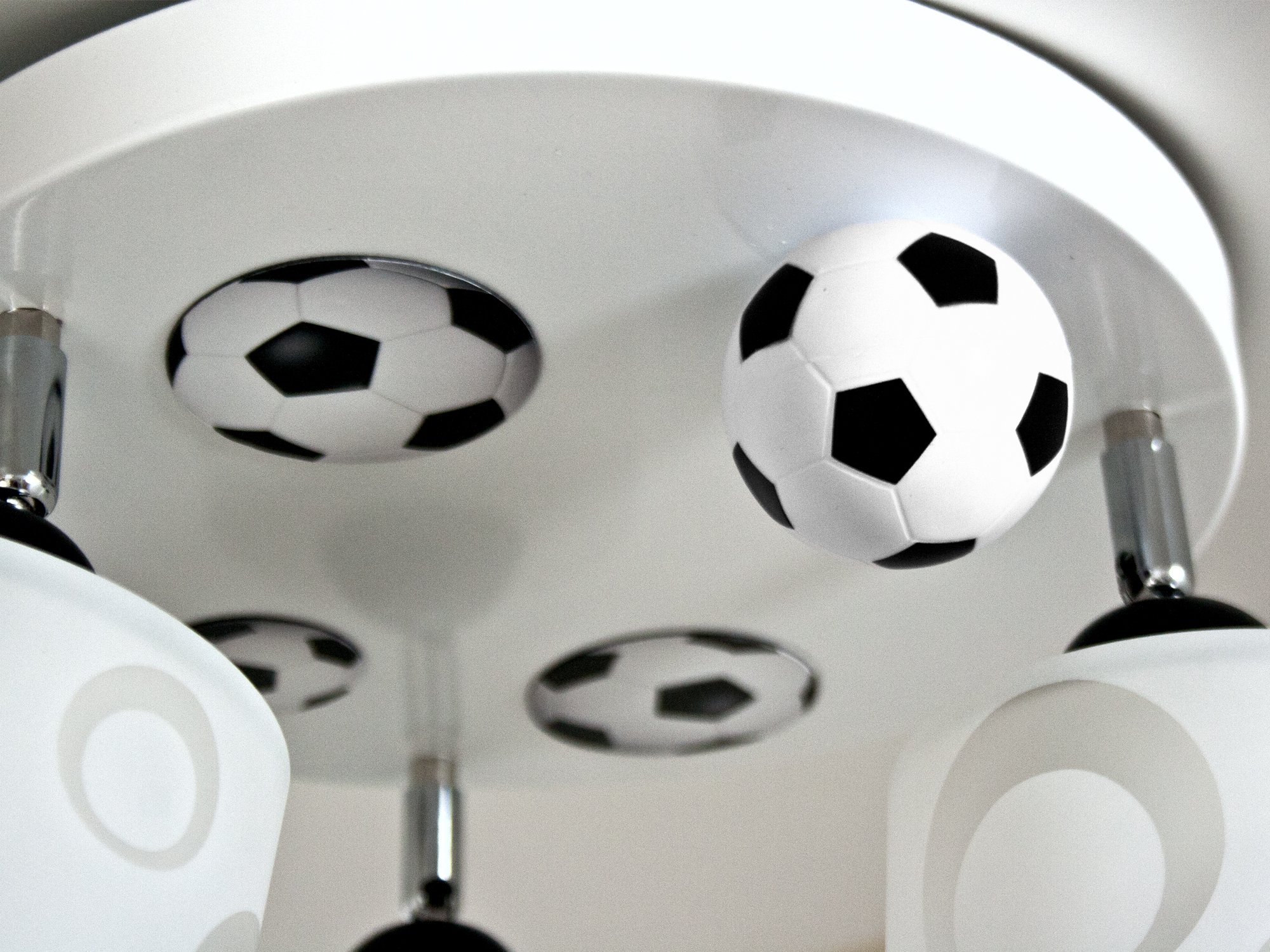 CIEKAWA Lampa sufitowa MUNDIAL 3 biała - można LED Bohater brak