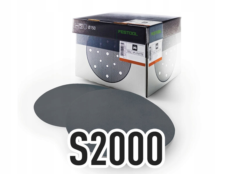 

Festool Krążki ścierne D150 mm S2000 Platin 492371