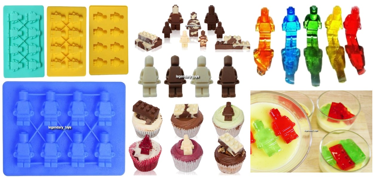

Silikonowa Forma Figurki Klocki Lody Czekoladki